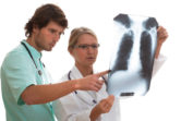 Mesothelioma xray and doctors
